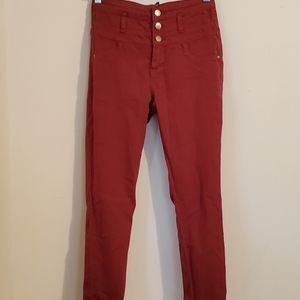 Refuge Jeans women's size 4 Red